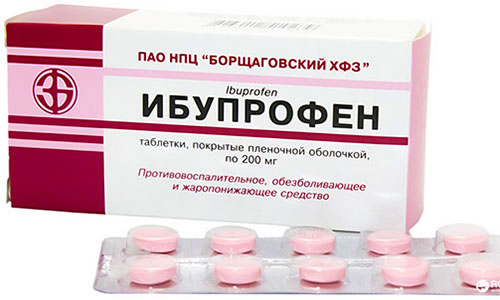 Ибупрофен в таблетках